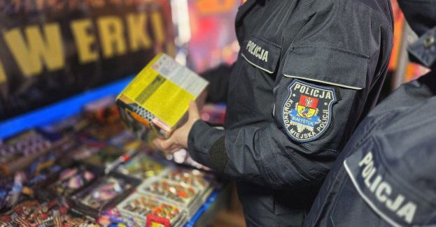 Policja sprawdza sprzedaż fajerwerków w Białymstoku