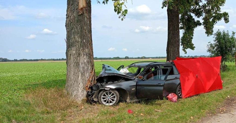 zdjęcie: Tragiczny w skutkach wypadek drogowy na drodze gruntowej relacji Chromiec - Chwałkowo Kościelne / fot. KPP Śrem