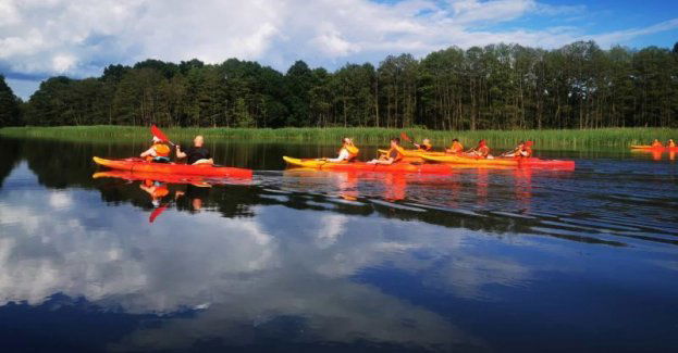 Spływ kajakowy do młyna w Kłódce