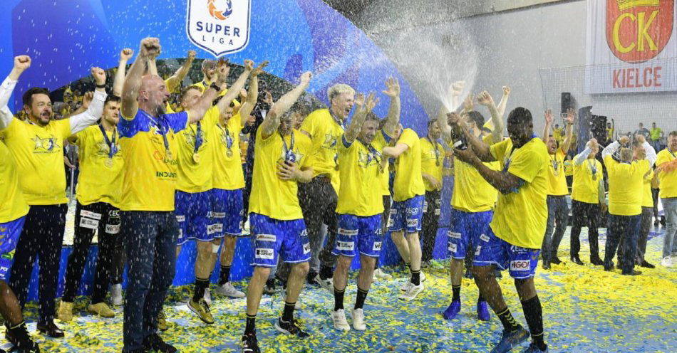 zdjęcie: Ekstraklasa piłkarzy ręcznych – Barlinek Industria Kielce mistrzem Polski / fot. PAP