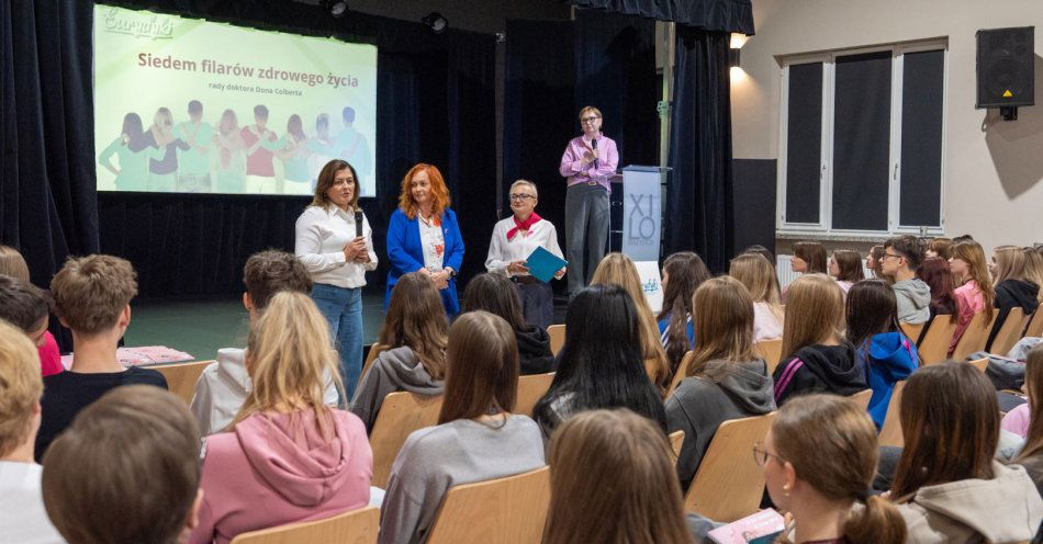 zdjęcie: Postaw na zdrowie - warsztaty dla młodzieży / fot. nadesłane