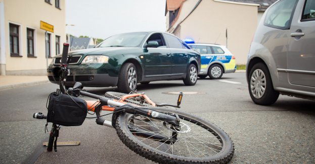 Potrącenie rowerzysty