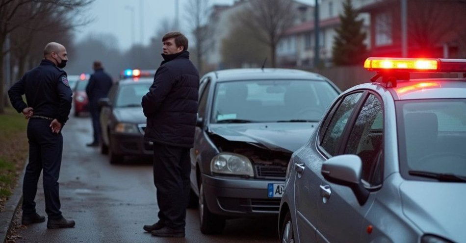 zdjęcie: Zatrzymany po zarysowaniu aut na toruńskim Podgórzu / TM/ przykładowa ilustracja