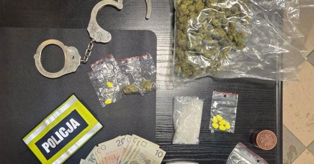 Narkotyki ukrył w bieliźnie