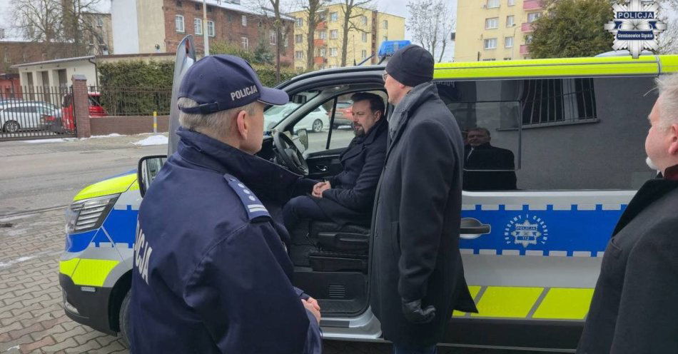 zdjęcie: Nowy radiowóz w Siemianowicach poprawi bezpieczeństwo / fot. KMP w Siemianowicach Śląskich