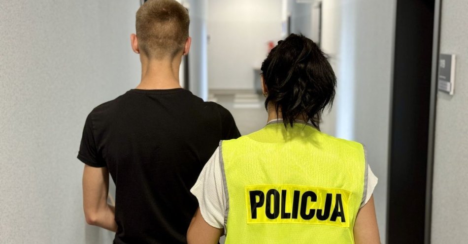 zdjęcie: Sprawca kradzieży gotówki zatrzymany / fot. KPP Piła