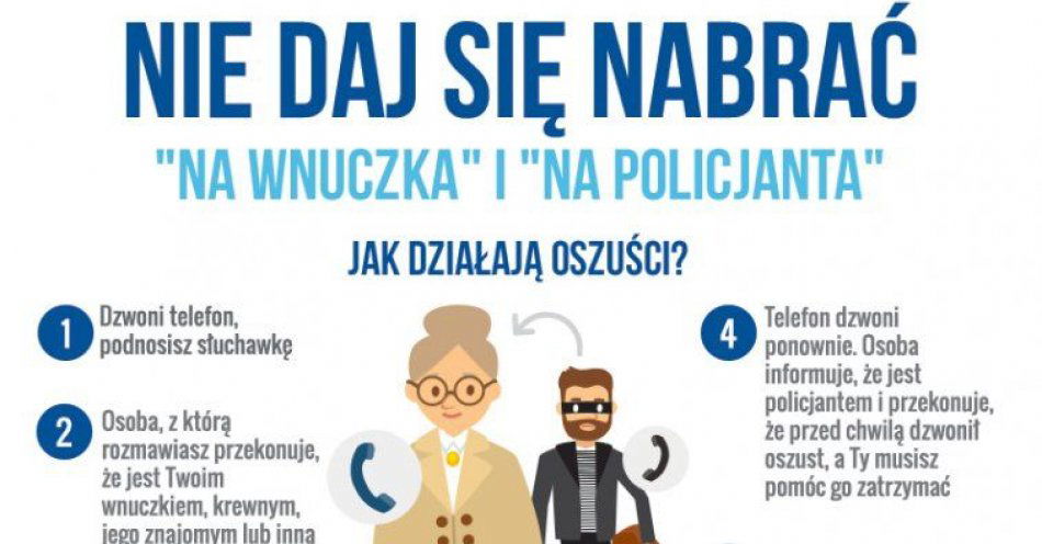 zdjęcie: Padła ofiarą oszustów na wypadek drogowy / fot. KPP w Ostródzie