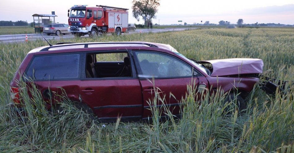 zdjęcie: Jazdę zakończył 