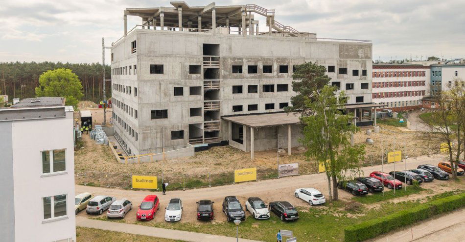 zdjęcie: Szpital we Włocławku: budowa i zakupy w toku / fot. nadesłane