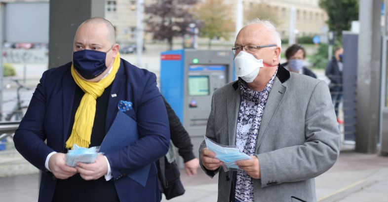 zdjęcie: Załóż maskę i uratuj komuś życie / fot. nadesłane