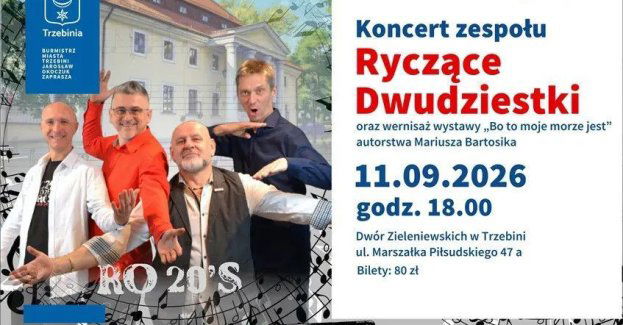 Koncert zespołu Ryczące Dwudziestki oraz wernisaż wystawy Bo to moje morze jest