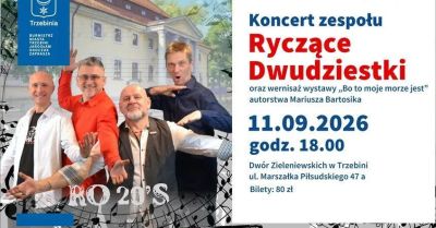 Koncert zespołu Ryczące Dwudziestki oraz wernisaż wystawy Bo to moje morze jest