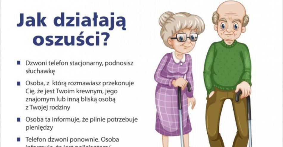 zdjęcie: Seniorze, nie oddawaj swoich pieniędzy! Jeśli nie chcesz zostać oszukanym to koniecznie to przeczytaj / fot. KMP w Ostrołęce