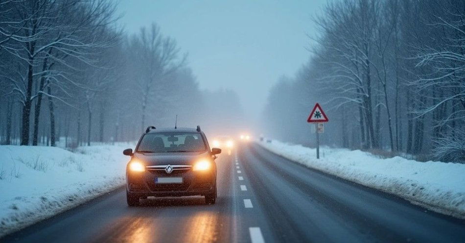 zdjęcie: Śliska nawierzchnia przed Sylwestrem Kierowcy zachowajcie ostrożność / TM/ przykładowa ilustracja