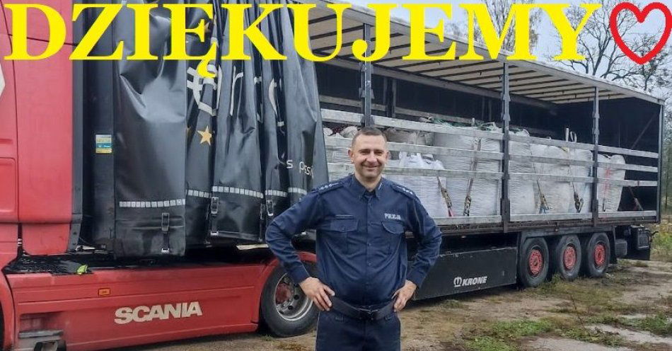 zdjęcie: Zbiórka kasztanów dla Marcelinki  okazała się strzałem w dziesiątkę / fot. KPP w Piszu