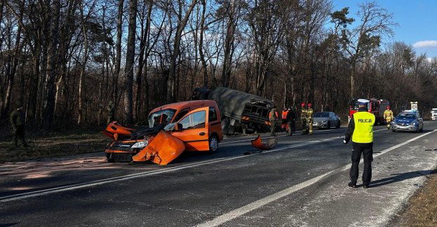 Nietrzeźwy kierowca spowodował wypadek
