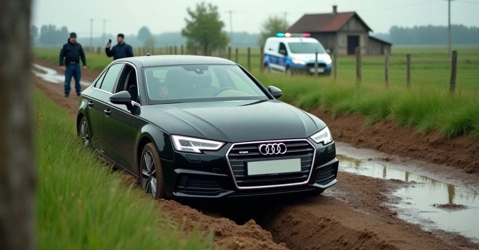 zdjęcie: Pijany kierowca uciekł przed policją i wpadł do rowu / TM/ przykładowa ilustracja