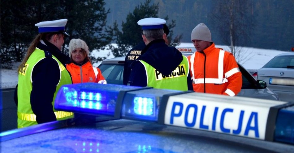 zdjęcie: Badali okoliczności śmiertelnego wypadku drogowego / fot. KPP w Starogardzie Gdańskim