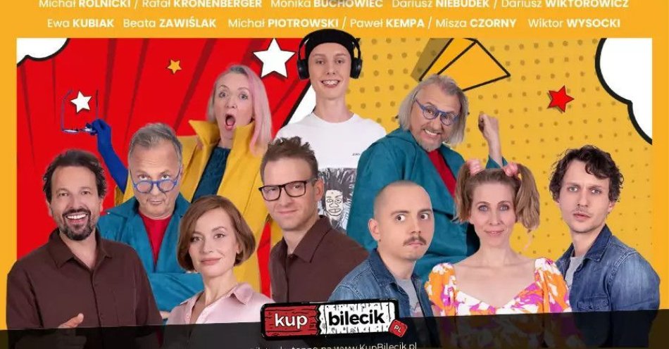 zdjęcie: Gwiazdorska komedia / kupbilecik24.pl / Gwiazdorska komedia