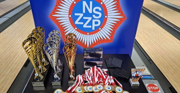 To był I Policyjny Turniej Bowlingowy