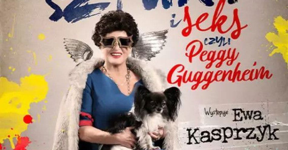 zdjęcie: Sztuka i seks, czyli Peggy Guggenheim - monodram Ewy Kasprzyk / kupbilecik24.pl / Sztuka i seks, czyli Peggy Guggenheim - monodram Ewy Kasprzyk