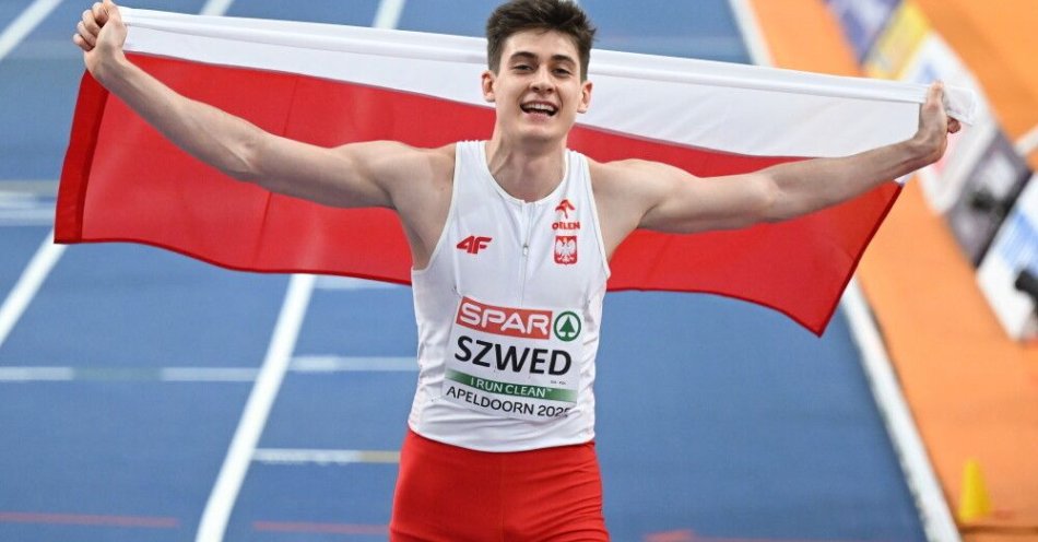 zdjęcie: Lekkoatletyczne HME - srebrny medal Szweda i piąte miejsce Święty-Ersetic w biegu na 400 m / fot. PAP