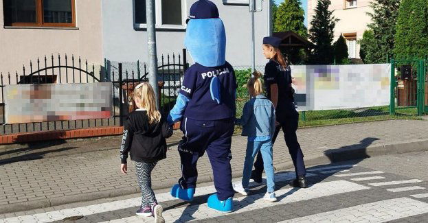 Nauka zasad ruchu drogowego z Polfinkiem