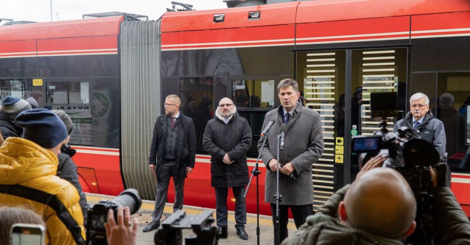 zdjęcie: Otwarcie linii wzdłuż ulicy Grundmanna w Katowicach / fot. nadesłane