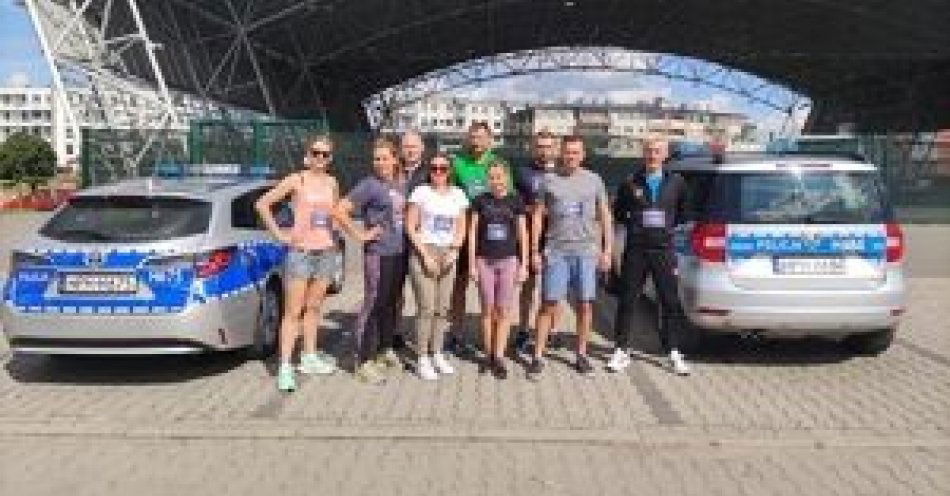 zdjęcie: Biegamy i pomagamy! / fot. KPP w Ostrowi Mazowieckiej