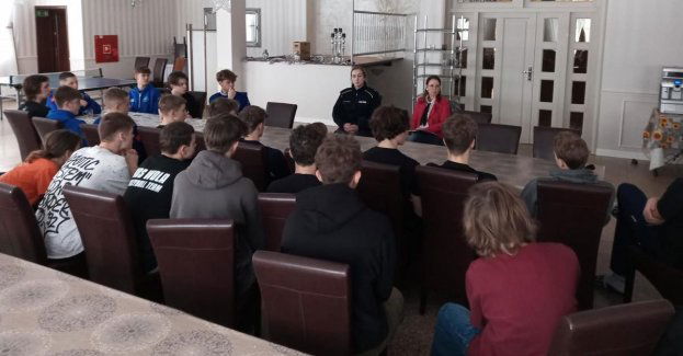 Ferie zimowe pod czujnym okiem oleckich policjantów