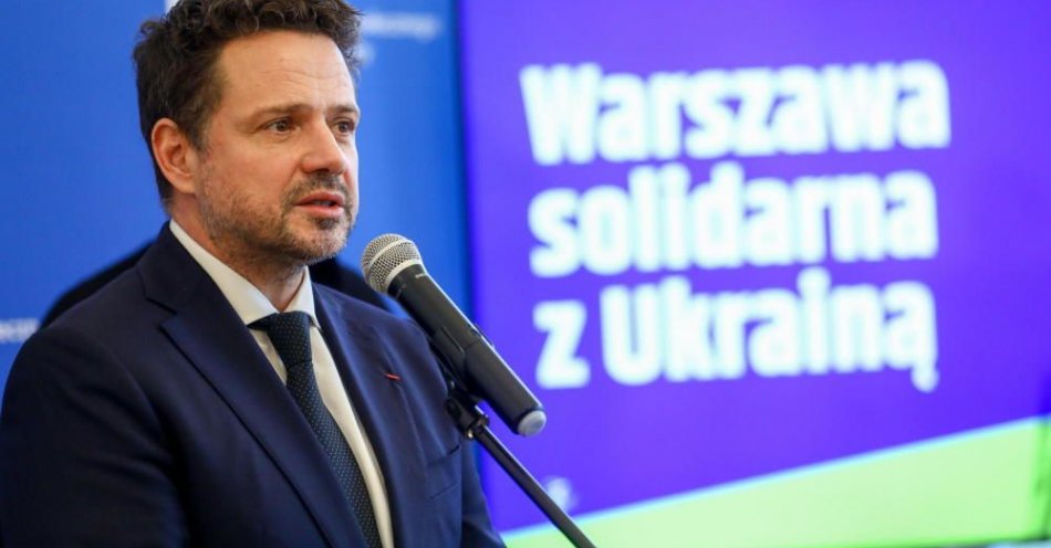 zdjęcie: Prezydent Warszawy Rafał Trzaskowski pojechał do Kijowa / fot. PAP