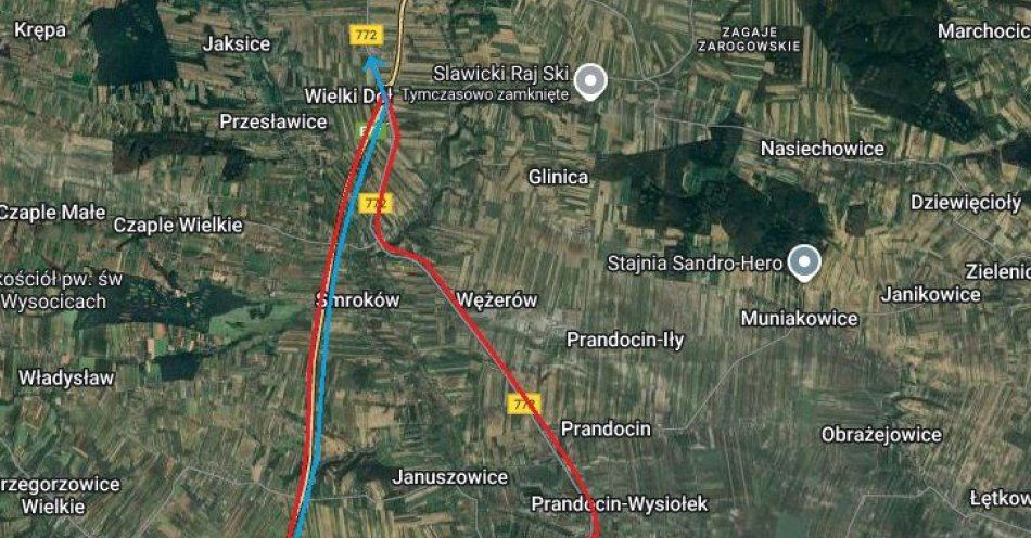 zdjęcie: W niedzielę w Słomnikach na drodze wojewódzkiej nr 772 możliwe utrudnienia w ruchu drogowym związane z protestem / fot. KPP w Krakowie