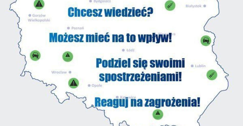 zdjęcie: Mieszkańcy powiatu zgłaszali zagrożenia na Krajowej Mapie / fot. KPP Międzychód