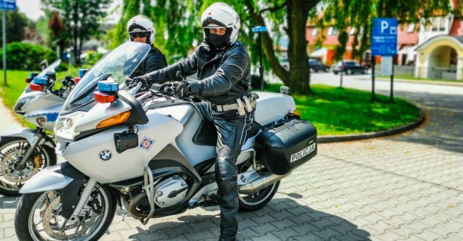 zdjęcie: Akcja „Motocyklista” na dolnośląskich drogach / fot. KPP w Kamiennej Górze