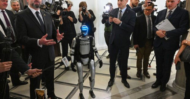 Sejm: w konferencji Konfederacji o nowoczesnych technologiach udział wziął... robot humanoidalny
