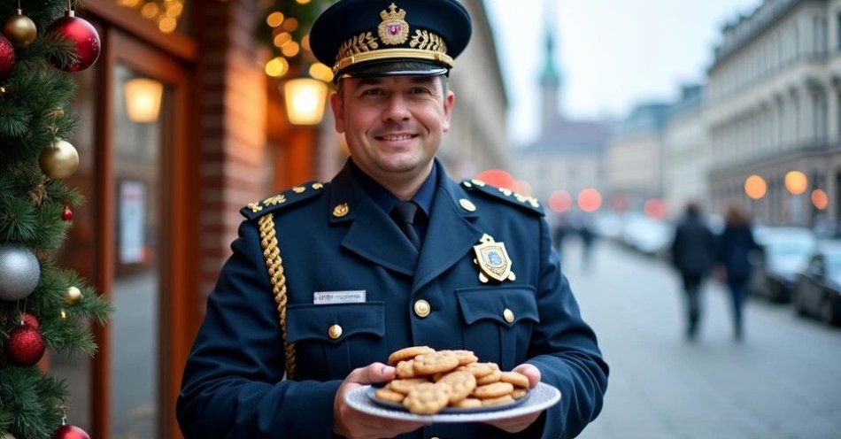 zdjęcie: Świąteczne życzenia od Komendanta Policji w Lubaczowie / TM/ przykładowa ilustracja