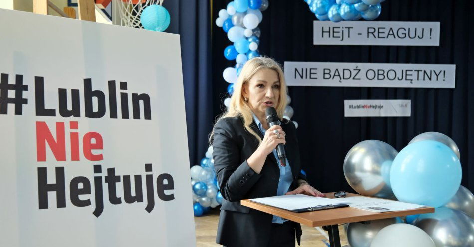 zdjęcie: Miasto Lublin walczy z hejtem / fot. nadesłane