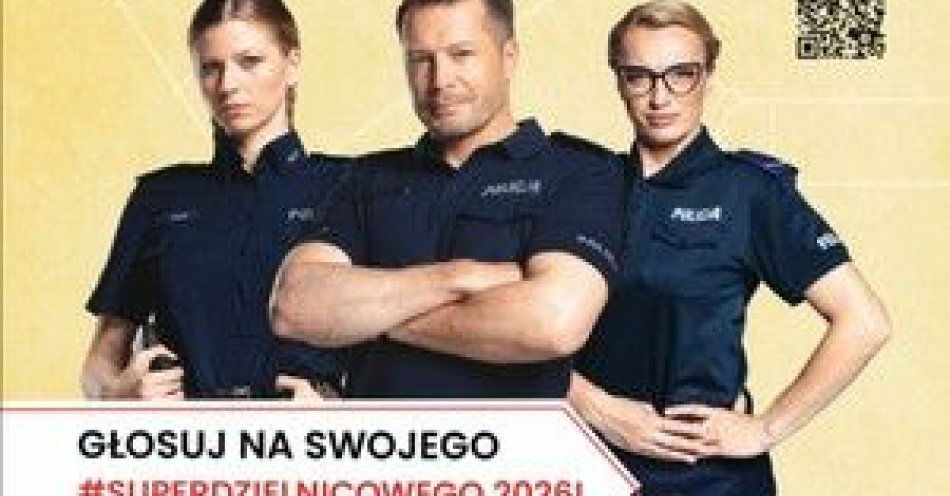 zdjęcie: Głosuj na #SuperDzielnicowego 2026 z powiatu inowrocławskiego / fot. KPP Inowrocław