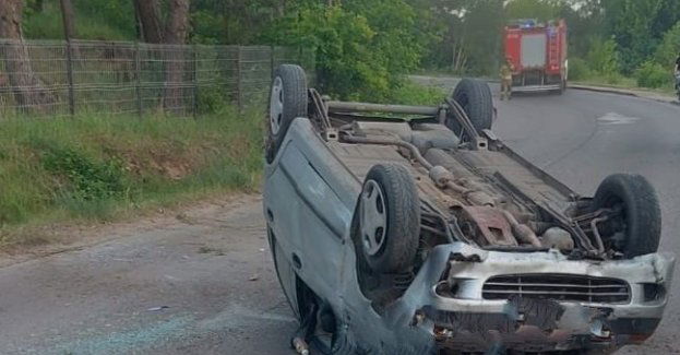 Dachowanie w wykonaniu nietrzeźwego kierowcy