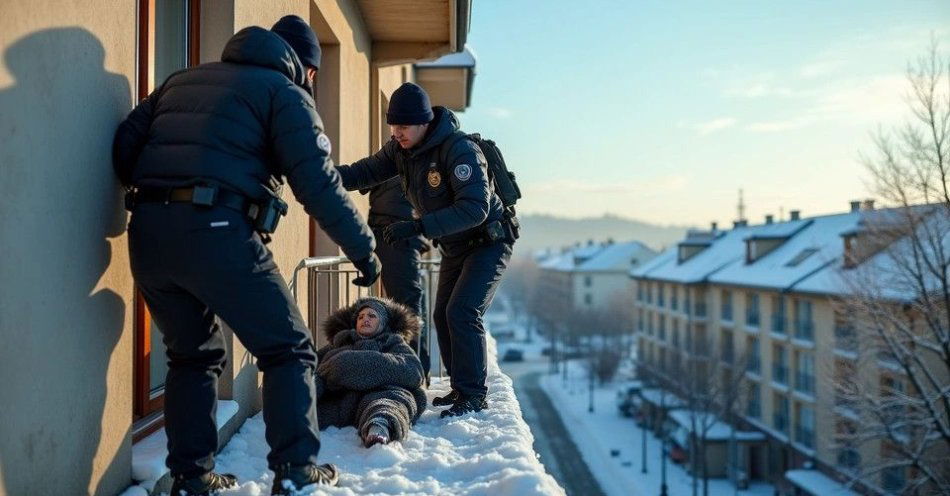 zdjęcie: Policjanci uratowali 89 latkę wzywającą pomocy z balkonu / TM/ przykładowa ilustracja