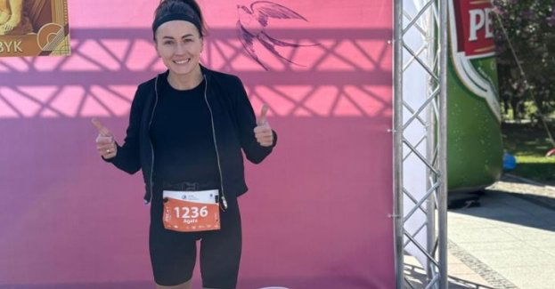 Policjantka pobiegła w półmaratonie