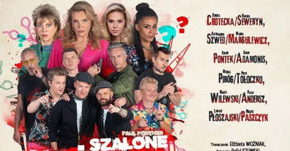 zdjęcie: Szalone nożyczki - czyli kto zabił / kupbilecik24.pl / Szalone nożyczki - czyli kto zabił