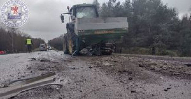 Wypadek ze skutkiem śmiertelnym na DK-25