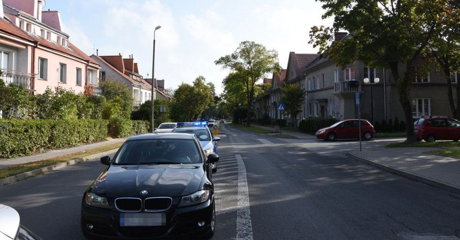 zdjęcie: Potrąciła pieszą na przejściu / fot. KMP Chełm