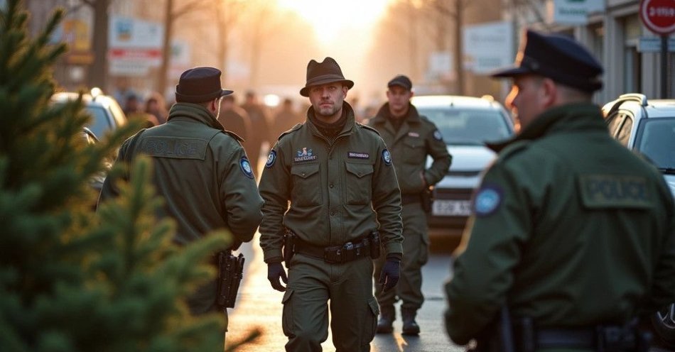 zdjęcie: Dzielnicowi i leśnicy patrolują targowiska. Kontrole choinek / TM/ przykładowa ilustracja