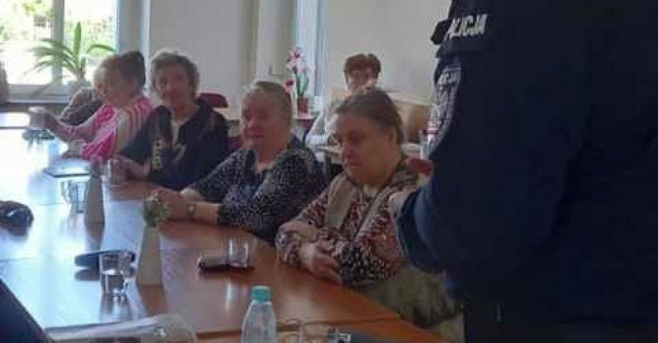 zdjęcie: Bezpieczeństwo seniorów – jest Naszą wspólną sprawą! / fot. KMP w Koszalinie
