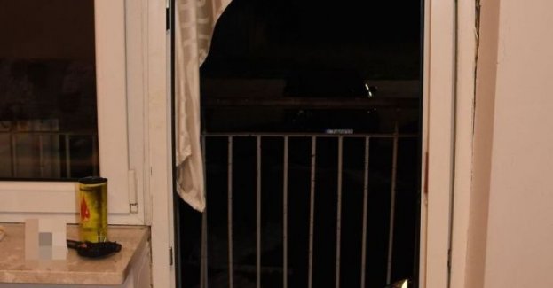 Wybuch gazowego palnika podczas remontu balustrady