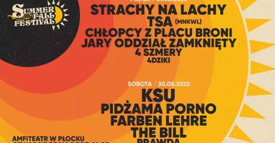 zdjęcie: Summer Fall Festival 2025 - KARNETY / kupbilecik24.pl / Summer Fall Festival 2025 - KARNETY