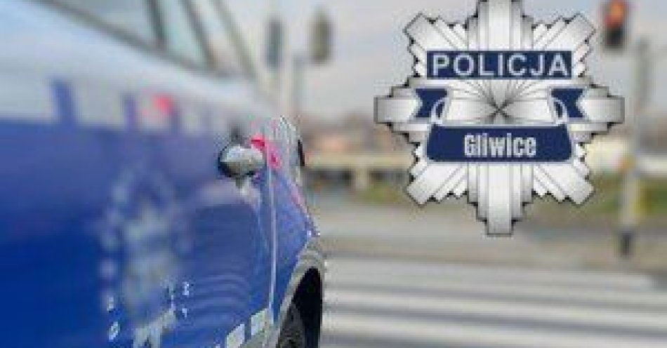 zdjęcie: Wzmożone kontrole policji w akcji Bezpieczny pieszy / fot. KMP w Gliwicach