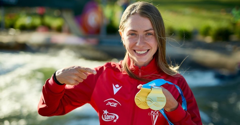 zdjęcie: Klaudia Zwolińska: to dla mnie zaszczyt znaleźć się w takim towarzystwie / fot. Rafał Oleksiewicz